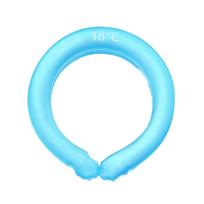 Kaklo mova, Kaklo aušintuvas vasaros lauko sportui, Daugkartinė kaklo juosta, Nešiojama ledo pakuotė kaklui, 100 ml, Vienas dydis One Size blue