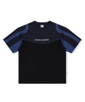Yes Ic Cover Stitch Tee Black S