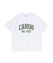Cargo Bros Tech Wind Over Short Sleeve Tee (White) 2Xl