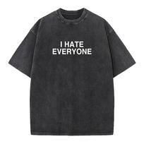 Tiger And Garlic Hate_Washing Black Xl~Xxl