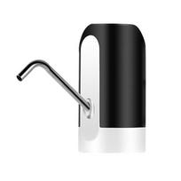 USB Rechargeable Electric Water Dispenser Barreled Drinking Pump Mini Water Bottle Pump  Office juoda