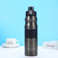 Food-Grade 304 Stainless Steel Thermoses Cup Vacuum Insulated Water Bottle Leakproof Flip Lid for Outdoor Climbing and Tourism 500ml/17oz juoda