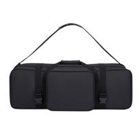 Professional Photography Gear Bag With Tripod Flash Kit Storage Waterproof Oxford Nylon Camera Carry Case DSLR Mirrorless Black