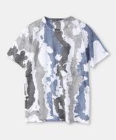 Panicalle Spray Paint T-Shirt [Gray] Gray/L