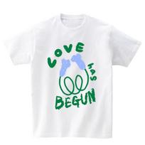 Awesome Us Love Has Begun T-Shirts_4Color White/M