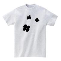 Awesome Us Black Flower T-Shirts_4Color Cream/Xxl