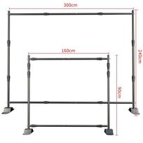 SH Double-Crossbar Backdrop Background Stand Frame Support System For Photography Photo Studio Video Muslin Green Screen