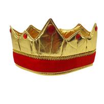 Dress Up Cosplay King Hat Crown Hat Prince Headgear Creative Festival Headdress  Party Prop as picture