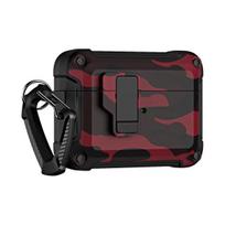 Case Cover for AirPods Pro 2 for Airpods 3 Dual Material Protection Switch Lock Wireless Charging Shockproof Earphone Case for AirPods 3 raudona