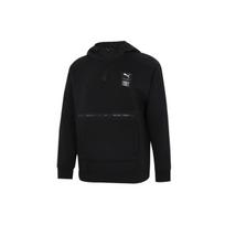 Puma Half-Zip Large Pocket Sports Breathable Hoodie Women hoodies Black 532340-01 S