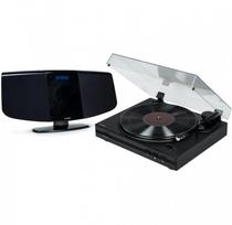 Stereo set / Digital mini tower with turntable THOMSON TT350 & MIC400, Thomson juoda