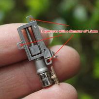 1 vnt. Mini 5 mm 2 fazių 4 laidų didelio tikslumo metalinės pavarų dėžės pavara žingsninis variklis itin mikro 5 mm eigos linijinis aktuatorius