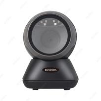 Stalinis QR kodo skaitytuvas Laisvų rankų USB laidinis brūkšninio kodo skaitytuvas Platforma Automatinis skenavimas Brūkšninio kodo skaitytuvas 1D 2D Stalo brūkšninio kodo skaitytuvas