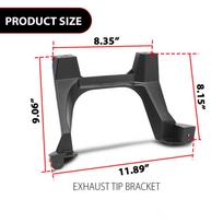 For 2019 2020 2021-2023 Jeep Cherokee Exhaust Tip Bracket Left Side 68338962AA