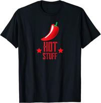 Chili, Chilli Pepper design - Hot Stuff Funny T-Shirt Classic T-shirt M