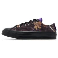 Converse 1970s Chuck Taylor All Star Gore-Tex Comfortable & Stylish Low-Top Espadrilles Unisex Purple Print 36 black