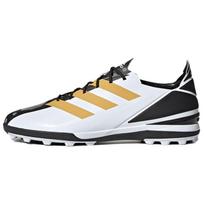 Adidas Gamemode Round Toe Lace-Up TF (Rubber Studs) Slip-Resistant Durable Soccer Shoes Men Soccer Shoes White Platinum GY7543 44