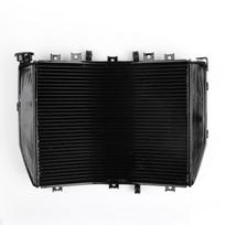 Aluminium Black Radiator Cooler For Kawasaki Ninja ZX10R ZX-10R ZX 10R 2004-2005