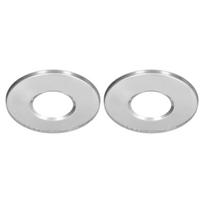 2Pcs Swimming Pool Ladder Escutcheon Cover Plate for 4.2cm Ladder Pipe Pool Hand Rail Replacement Parts