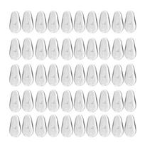 25 Pair/Lot Silicone Eyeglass Airbag Soft Nose Pad On Nose Pad Glasses Massage for Health Care Anti-Slip Tool for Sungla 1