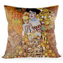 Gustav Klimt Painting Cushion Cover Gold Pattern Print Pillow Cover Satin 40*40 CM Throw Pillowcase Decorative For Home 16x16Inch