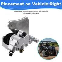 A03Z-Motorcycle Brake Caliper For CFMOTO/CFZ8 ZFORCE Disc Brake Caliper Front Brake Caliper Lower Pump Silver Right