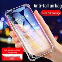 Transparent Airbag Protective Case for realme GT/Neo/2T/3/5/6SE/7Pro Airbag Shockproof Transparent Soft Case