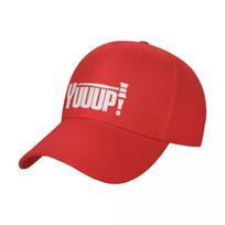 Yuuup! popular auctioneer saying with auction hammer Baseball Cap Christmas Hat Golf Cap Hat Beach Men's Caps Women's