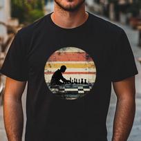 26 Chess Retro T-Shirt, Gift for Chess Players, Vintage Chess Shirt, Chess Love Unisex T-Shirt XXXL