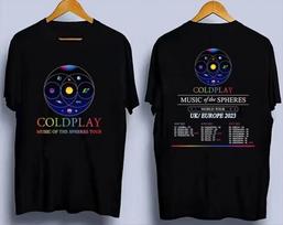 Coldplay World Tour Both  Coldplay Tour 2023 Tee  CG2292 Unisex T-Shirt XXXL