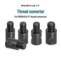 M10-M14 į 5/8-11 sriegio kampinio šlifuoklio adapteris M14 grąžto keitimui 5/8-11 to M10 Adapter
