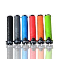 Universal Anti-Slip Shock-Absorbing Mountain Bike Handlebar Grips žalia