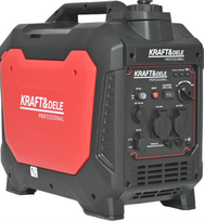 Inverterinis generatorius 3,7 kW 12/230 V + USB KRAFT&DELE KD3163