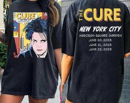The Cure New York City World Tour 2023 Shirt, The Cure Tour ShirtTshirt Unisex T-Shirt XL