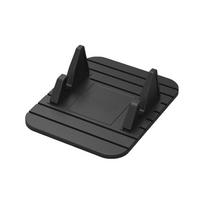 Car Dashboard Silicone Mount Phone Holder Non Slip Mat GPS Navigation Bracket For iPhone Samsung Android Smart Phones Keys juoda