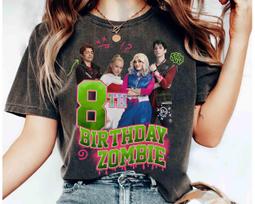 Channel Zombies 4 Movie TShirt Best Birthday land Girls Trip Zed and Addison Victor and Nova Zombie Poster S