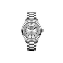 Hamilton Field Automatinis Mechaninis Laikrodis 50m Atsparus Vandeniui 42mm Sidabrinis Ciferblatas Nerūdijančio Plieno Korpusas Nerūdijančio Plieno Apyrankė H70505153 Silver Dial