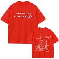 Limited Rapper The Weeknd Tshirt Hurry Up Tomorrow Graphic T Shirt Unisex Women Hip Hop Fashion Oversized Tshirts Unisex Streetwear S