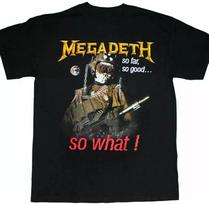 Megadeth So Far,So Good,So What 1988 Shirt black men All size 3XL