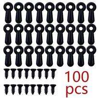 100pcs Photo Hangers Picture Frame Hardware Backing Clips Turn Button Fasteners for Cross Stitch Exhibition Painting