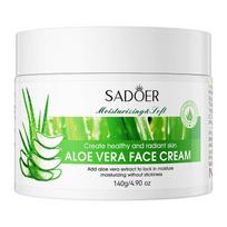 140g Aloe Vera Moisturizing Cream, Rich in Glycerin, Aloe Vera Extract and Other Skin Care Ingredients, Refreshing and Fragrant 140g balta