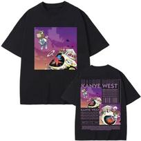 Limited Rapper Kanye West Merch Tshirts Music Album Graduation Graphic T Shirts Men Women Fashion Hip Hop Short Sleeve Tshirts XXXL