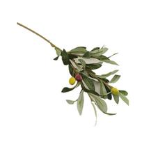 With Olive Fruit Simulated Olive Leaf Green Olive Tree Branches  DIY Projects 1PC