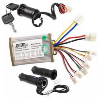 Motorcycle Brushed Motor Speed Controller 36V 800W  Keylock Throttle Kit for Bicycle Mini Bike Go Kart ATV  Quad Buggy juoda