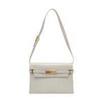 [Pre-Owned] Ysl Sl Manhattan Adjustable Shoulder Strap Leather Crossbody Bag - Excellent #1GJOGHM ONE SIZE
