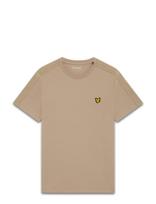Lyle & Scott Sport - Jacquard Tape T-Shirt - Sportiniai marškinėliai - Smėlio