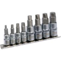 Užlūžusių varžtų išsukėjų rinkinys 8vnt. (stambus sriegis) 1/4", 3/8" HEX