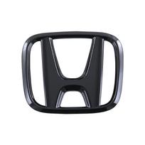 ABS Automobilio Vairo Centro Emblemos Lipdukas Aksesuarai Honda Civic Accord Crider City XRV CRV HRV Inspire Fit Odyssey Envix juoda
