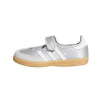 Adidas Originals Samba Jane Leather Fabric Velcro Round Toe Low Top Casual Shoes Kids sneakers KJ9991 28.5