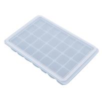 With Lid Ice Cube Mold Easy Release Chocolate Mold DIY Silicone Ice Tray  Freezing Food mėlyna
